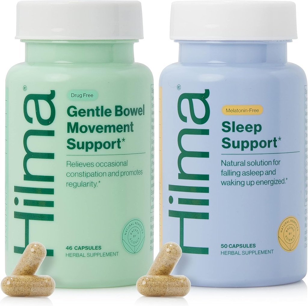 Hilma Gentle Bowel + Schlafunterstützung, Schlaf- und Verdauungskomfort