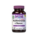 Bluebonnet Multi Mineral Plus Boron Vegetarische Kapseln ohne Eisen, Weiß 90 Zähler