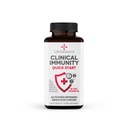 Immunité clinique - Quick-Start - Soutien du système immunitaire - Réponse rapide à l'immunité - Boosts Antibodies, B + T + NK Cellules, Neutrophiles & Macrophagens - Black Elderberry & Pre + Probiotiques - 60 Capsules