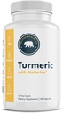 Kurkuma mit BioPerine, 95% Curcuminoide - 60 Kapseln - Made in USA, Vegan, Non-GMO, Gluten-Free, und Dairy-Free