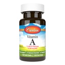 Carlson - Vitamine A, 15000 UI Palmitate (4500 mcg RAE), Vision santé, peau saine, 120 softgels