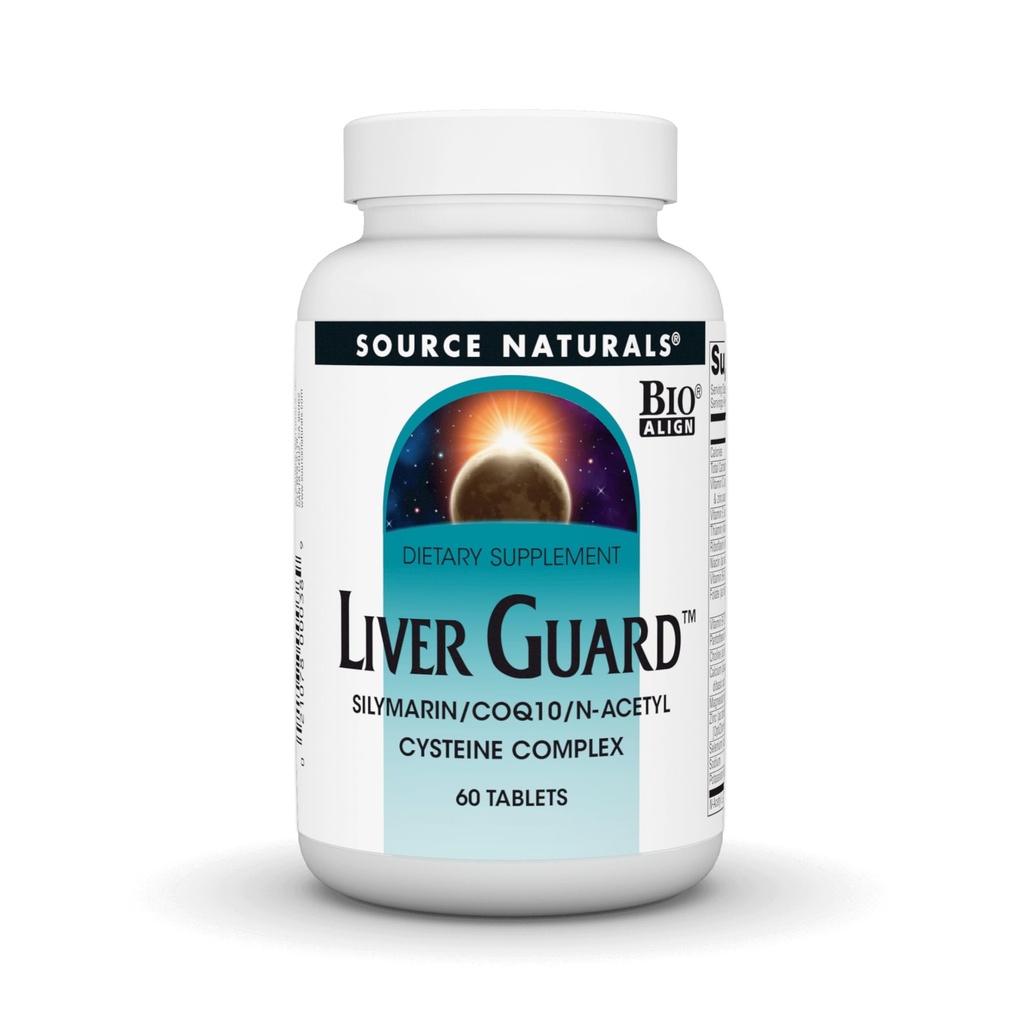 Quelle Naturals Liver Guard - Silymarin, CoQ10, N-Acetyl Cystein Complex - 60 Tabletten