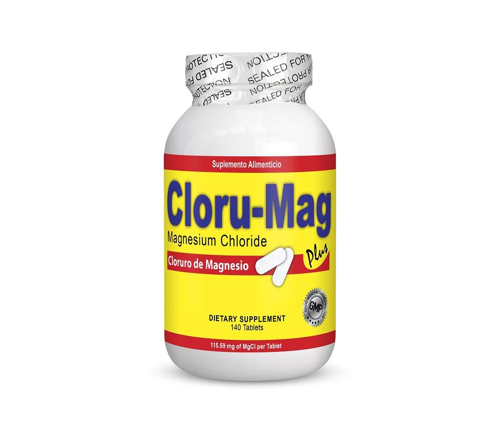 Chlorure de magnésium - 140 comprimés (Cloruro de Magnesio)