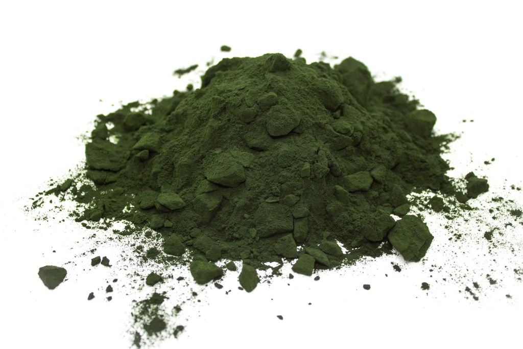 Polvere di Spirulina verde organica 100g