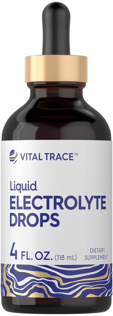 Carlyle Electrolyte Drops 4 fl oz | Integratore liquido di idratazione per bevande | Formula vegana | Keto-Friendly, Non OGM, Gluten Free