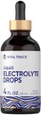 Carlyle Elektrolyt Tropfen 4 fl oz | Hydration Flüssige Ergänzung für Getränke | Vegan Formel | Keto-Friendly, Non-GMO, Glutenfrei