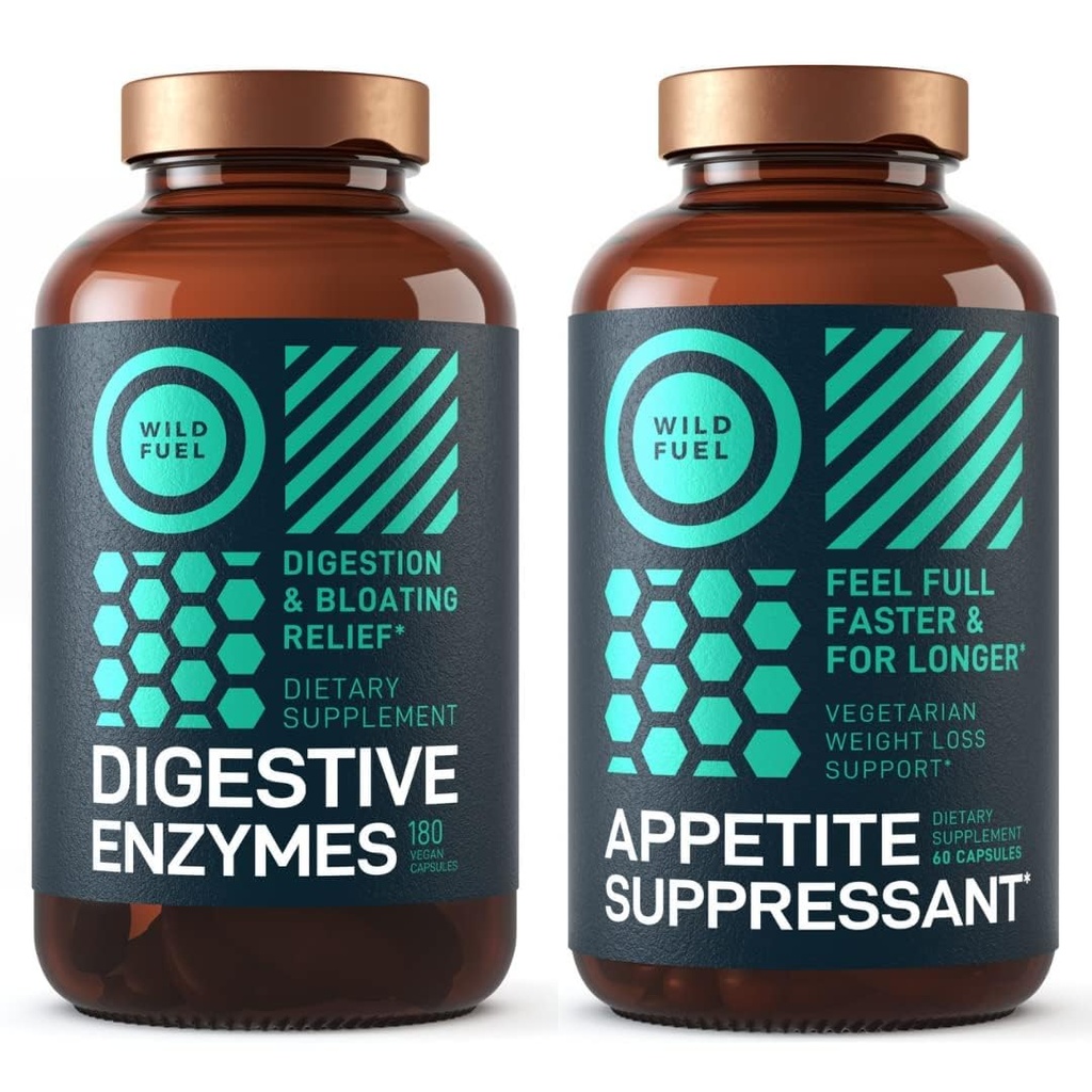 WILD FUEL Enzyme digestive et bundle alimentaire suppresseur d'appétit