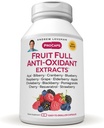ANDREW LESSMAN Frutta completa Antiossidante estratti 360 capsule - 14 estratti naturali di frutta e bacche. Bilberry, mirtillo, semi di uva, melograno, resveratrolo, e altro ancora.
