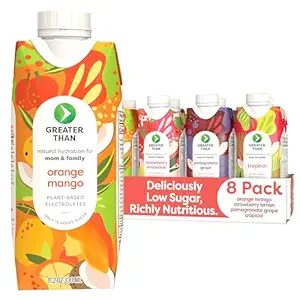 Boissons d'hydratation plus riches en nutriments, boissons électrolytiques pour la santé et l'énergie des gorgés avec de l'eau de coco, des vitamines, sans gluten, à base de plantes, faible teneur en sucre, emballage de 8 saveurs