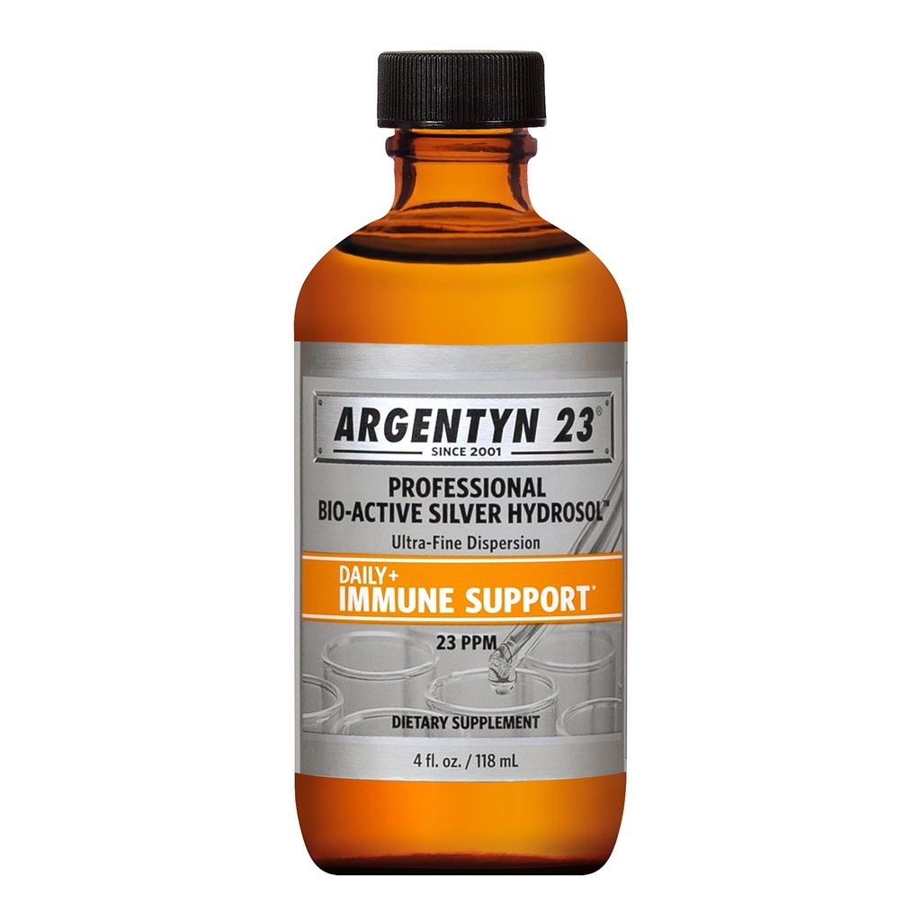 Argentyn 23 Professional Immununterstützung - Kolloidal Silber, Bio-Active Silber Hydrosol, 23 ppm, Liquid Twist Top, 4 Fl Oz (118 mL)