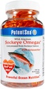 Wild Alaskan Sockeye Omegas Salmon Fish Oil Supplement, Omega-3 EPA e DHA, Digestione facile, Pressato a freddo, 90 Softgel