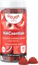 GOJOY NACsentials 7-in-1 NAC Gummies 600mg – Unterstützt Glutathion, Liver & Antioxidant Wellness – N-Acetyl Cystein mit Vitamin C, ALA, Quercetin & Astaxanthin – Vegan, Sugar-Free