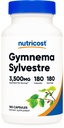 Nutricost Gymnema Sylvestre 3,500mg (20:1) da 175mg, 180 Capsule - Non OGM, Senza glutine, e Per vegetariani