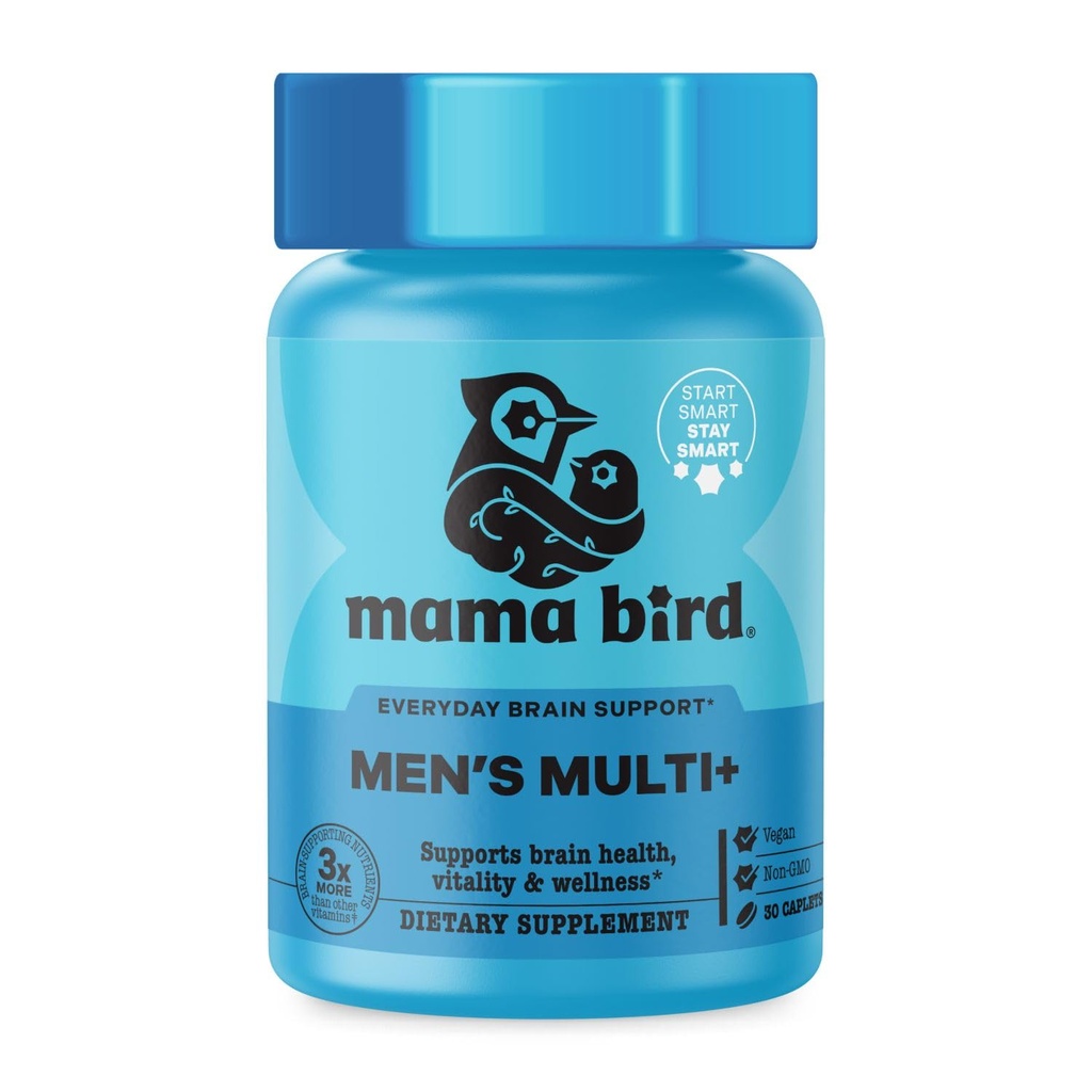 Meilleur Nest Wellness Multi Plus pour hommes - Multivitamine quotidienne pour le cerveau et l'énergie - Multivitamine quotidienne pour hommes - Probiotiques et formule enzymatique digestive - 30 Caplets