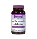 BlueBonnet Beta Carotene C und E Plus Selenium Vegetarische Kapseln, 120 Graf, Weiß