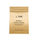 Ingrédients originaux purs Extrait de bambou (8oz) Sans OGM Sans gluten, supplément à base de plantes