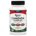 Zenesis Labs Candida Complex Cleanse Detox Caprylic Acid Supplement, Oregano Extract, Probiotics, Enzymes (60 Kapseln, 30 Tage Versorgung)