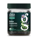 Gaia Herbs Relax Gummis - Unterstützt ruhige Gefühle - mit Bio Apfelsaft & Zitronensaft Konzentrat - 45 Gummis (15 Servierungen)