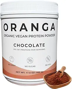 Organic Plant-Based - Riso, Pea, Polvere di proteina di semi di zucca - Cioccolato - con enzimi digestivi, Nessun Additivi, Latticini-Free, Soy-Free, Keto-Friendly, Gluten-Free, Non-GMO - 17 Servings (442g)