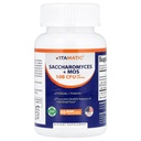 Vitamatic Saccharomyces Boulardii Probiotic 10B per Serving + Estratto di lievito (MOS Yeast Fraction) 300 mg - 60 capsule DR - Made in the USA