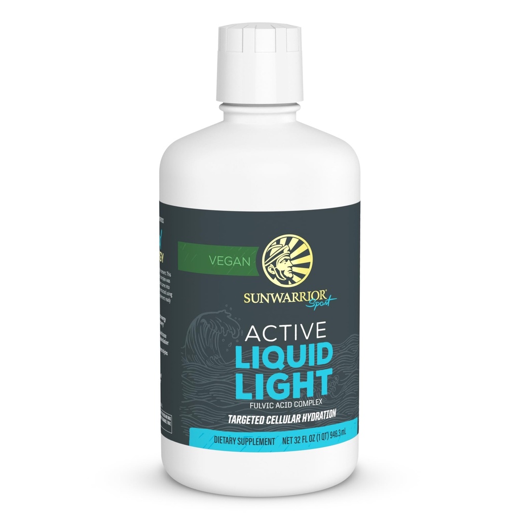 Integratore delle gocce di acqua minerale liquida organica delle gocce Vegan | Complesso minerale a luce liquida a base vegetale 32 Fl Oz 32 Servings by Sunwarrior