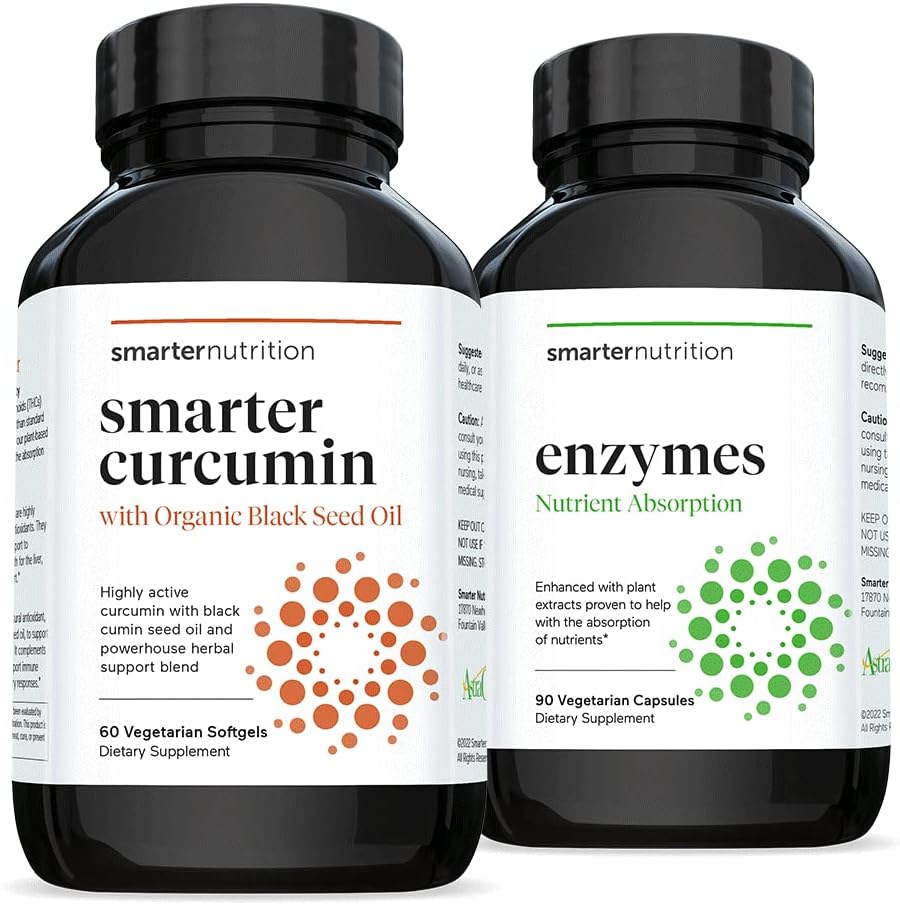 SMARTERNUTRITION Curcumin + Enzymes