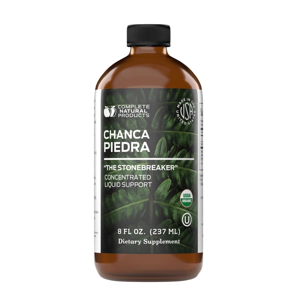 Concentré et extrait de la cannette biologique 8oz - Phyllanthus Niruri - Teinture de broyeur et de broyeur en pierre liquide naturelle