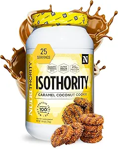 Isolato di proteine del siero del siero, Churro, 2 lb - Aminoacidi a catena ramificata ultra assorbibili (BCAA) Polvere con 25g Protein Per Serving, Carb basso - costruire il muscolo e accelerare il recupero