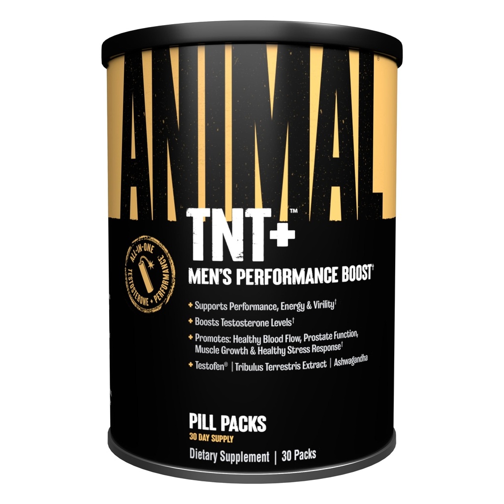 Animal TNT+ - Mens Support, Prostata Support, Adaptogen & Stress Support, Nitric Oxid