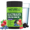 NATURELO Elektrolyt-Pulver, Hydration und Mineral-Getränk-Mix, Sugar Free & Non-GMO Berry Flavor 50 Servierungen