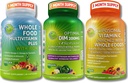 SUPPLEMENTARI STUDIO Supporto per l'equilibrio dell'ormone e la difesa immunitaria Bundle per gli uomini e le donne - Optimal DIM 200mg + Whole Food Multivitamin with Iron + Liposomal Vitamin C 1500mg – Vegan, Non-OGM