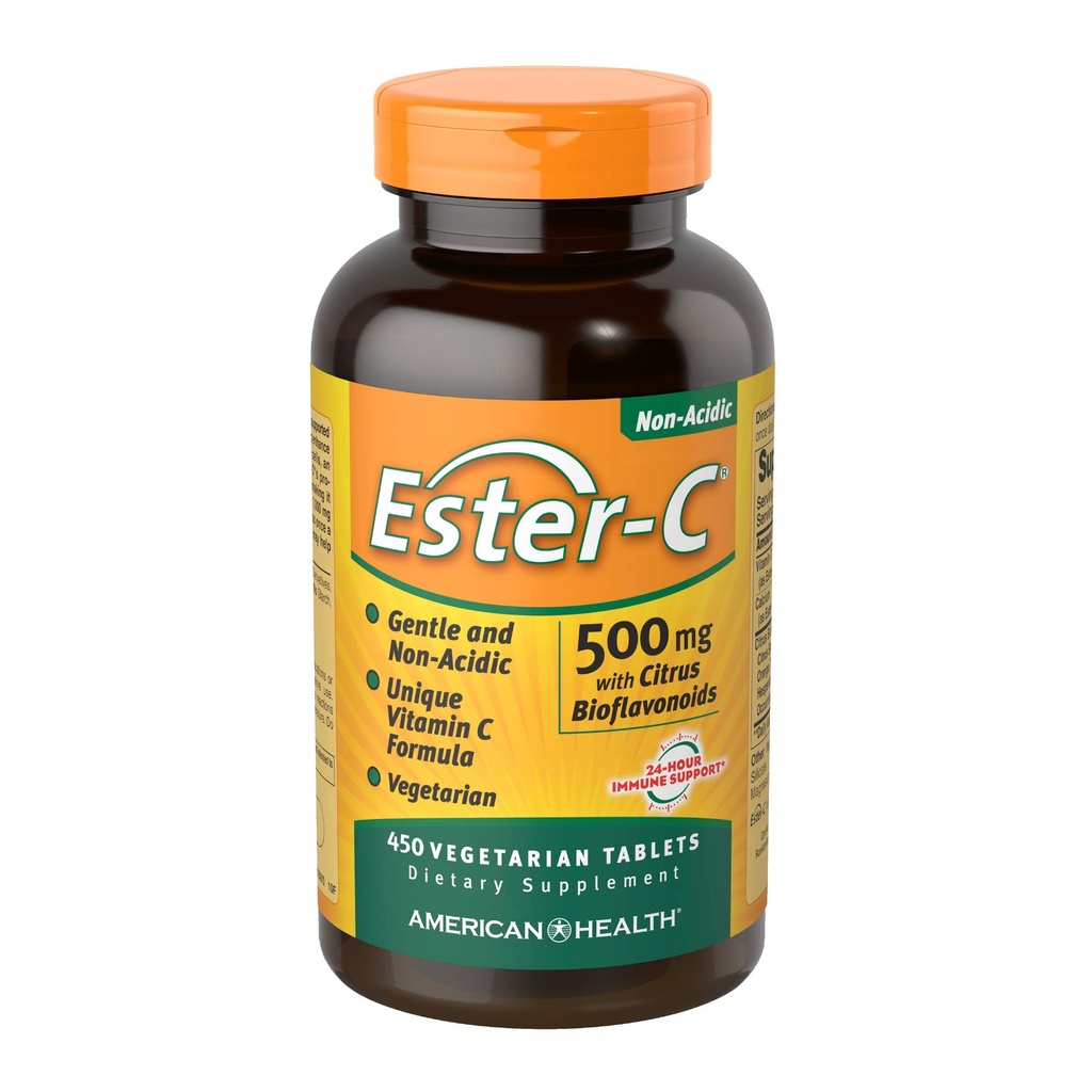 Ester-Vitamina C con Citrus Bioflavonoidi 500 Milligrammi 450 Tabelle di Veg