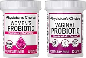 CHOICE Femminile Potere Duo Bundle - Probiotico vaginale + Probiotico femminile