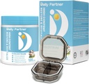 Poudre de colostrum - Soutien immunitaire et supplément de santé Gut, favorise la récupération des muscles naturels, Calostro Bovino, comprend boîte de capsules et cuillère