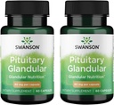 Swanson Raw Pituitary Glandular 80 Milligramme 60 Kapseln (2 Packung)