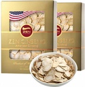 2 Boxen von American Wisconsin Ginseng Slices - Verbesserte Energie, Leistung und psychische Gesundheit für Männer und Frauen. Insgesamt 8 Oz.