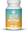 Multi - Potente Multivitamina con 40 Nutrienti Biodisponibili B Vitamine Complesse, Vitamina D, Vitamina C, Vitamina K, Zinco, Quercetina, Calcio, Magnesio in Forme di Alcalizzazione - 60 schede