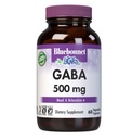 BlueBonnet Nutrition GABA 500mg, für Stress Relief*, unterstützt Entspannung*, Kosher, Vegan, Glutenfrei, Sojafrei, Non-GMO, 60 Gemüsekapseln, 60 Serviergeräte