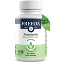 Freedavite Tiny Tablet - Moderate Multivitamin für Männer und Frauen - reines Vitamin A, C, D, E, B1, B2, B6, B12, Biotin, Calcium, Zink, Eisen, Magnesium, Manganese, Kupfer, Selen, Iodine - 250 Count