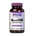 Bluebonnet Nutrition Multi One (mit Eisen) Gemüse Kapseln, Vollständige Spectrum Multiple Vitamin Supplement, B Vitamine, Gluten & Milch frei, koscher, 4 Monate Versorgung, 120 Zähler