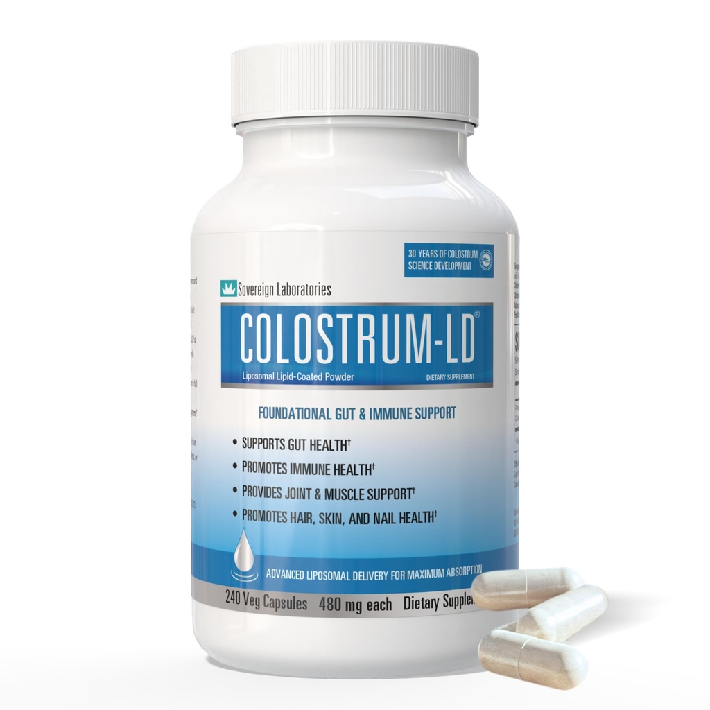 Colostrum-LD Capsule Colostrum con Consegna Liposomica - Alta Assorbimento - 240 Capsule