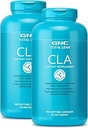 GNC Total Lean CLA | Verbessern Körper Zusammensetzung & Lean Muskelton, Kraftstoffe Fett Stoffwechsel & Energie ohne Stimulanzien | Gluten Free |Twin Pack (2 x 180 Softgels)