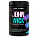 Jacked Factory X John Wick - Poudre de pré-entraînement en mode Wick - Énergie intense, orientation de combat, engagement indéfectible, et volonté pure - 40 portions, Baba Yaga Blue Raz