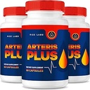 rize labs (3 Pack) Arteris Plus Nahrungsergänzungsmittel, Arteris Plus Tablets unterstützt Entzündungen, stärken Support Pillen, Arteris Plus Pillen, ArterisPlus Bewertungen, Extrastärke (180 Kapseln)
