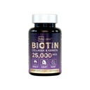 Biotin + Beauty Blend – 25.000 mcg Komplex mit Kollagen, Keratin, MSM – Haar-, Haut- und Nagelunterstützung – Glutenfrei – GMP, ISO 22000, HACCP zertifiziert – COA Verfügbar – 60 Kapseln