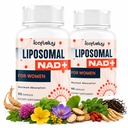 2000MG NAD+ Supplemento per le donne, NMN alternativa con Ashwagandha, Berberine HCL, Ginkgo Biloba & Black Cohosh, Femmina Liposomal NAD+ - per Menopausa, Focus, Energy & Metabolism, 180 capsule