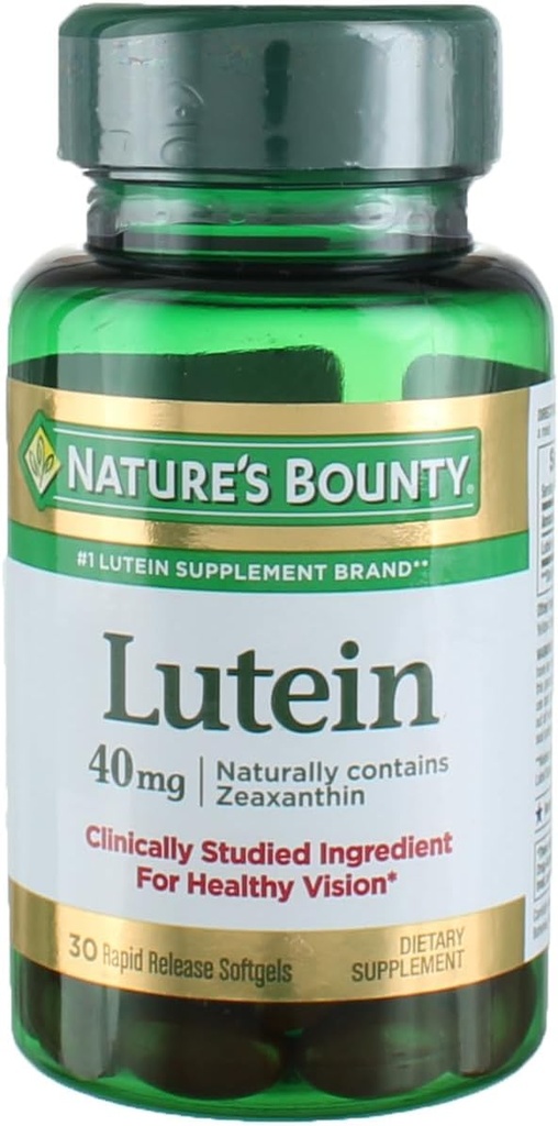 Bounty Lutein 40 Mg, 30-Count, Confezione da 4