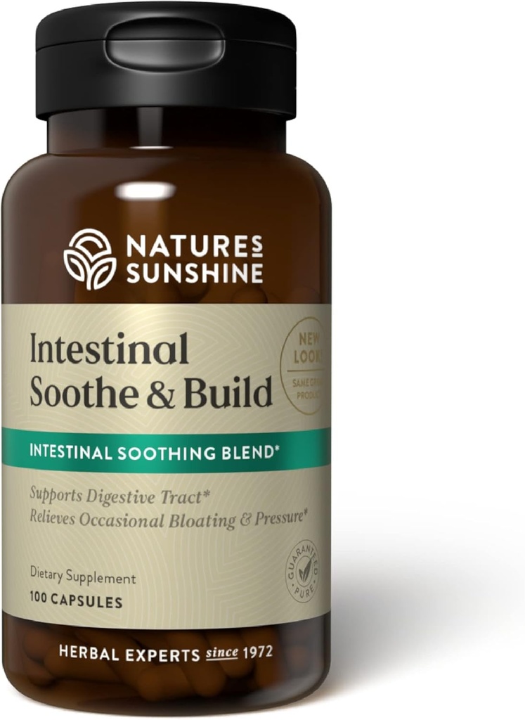 Nature's Sunshine Intestinal Soothe und bauen 100 Kapseln