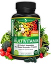 Potent Garden Adult Multivitamin für Frauen & Männer, 42 Früchte & Gemüse Plus Probiotika, unterstützt Energie Stoffwechsel & Immunsystem, Täglich Multivitamin für Männer & Frauen Non-GMO, 90 Tabs, 30 Servierungen