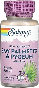 Solaray, Pygeum & Saw Palmetto, 120 vegetarische Kapseln